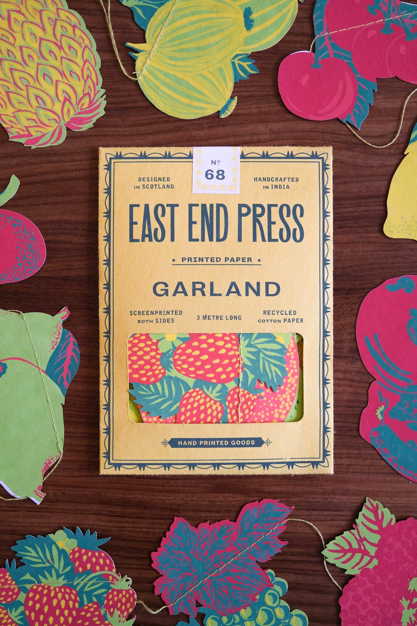 Summer Fruit Paper Garland