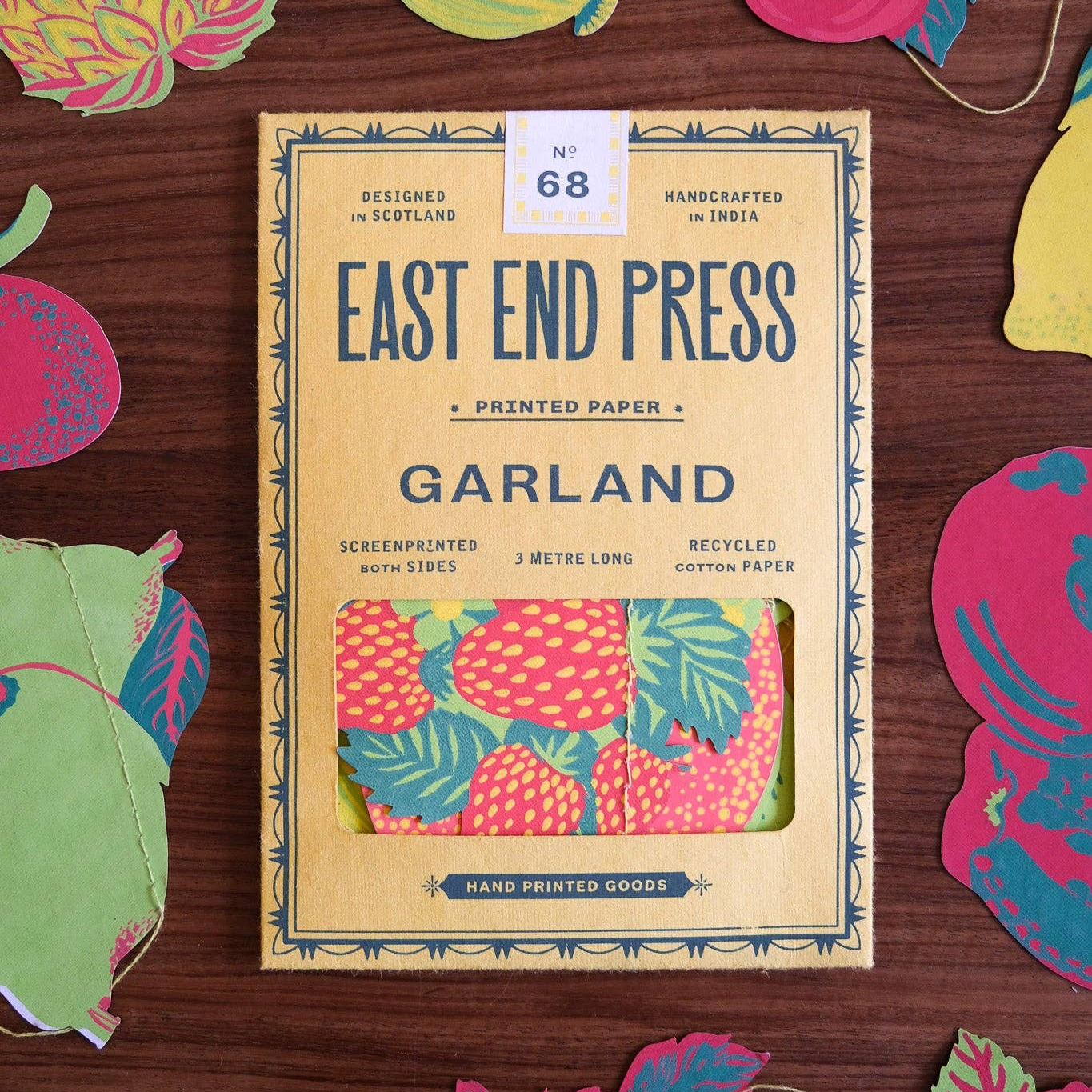 Summer Fruit Paper Garland