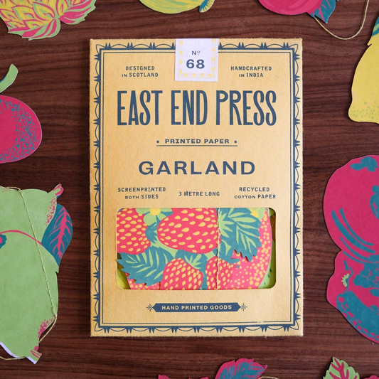 Summer Fruit Paper Garland