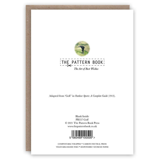 Golf Greeting Card
