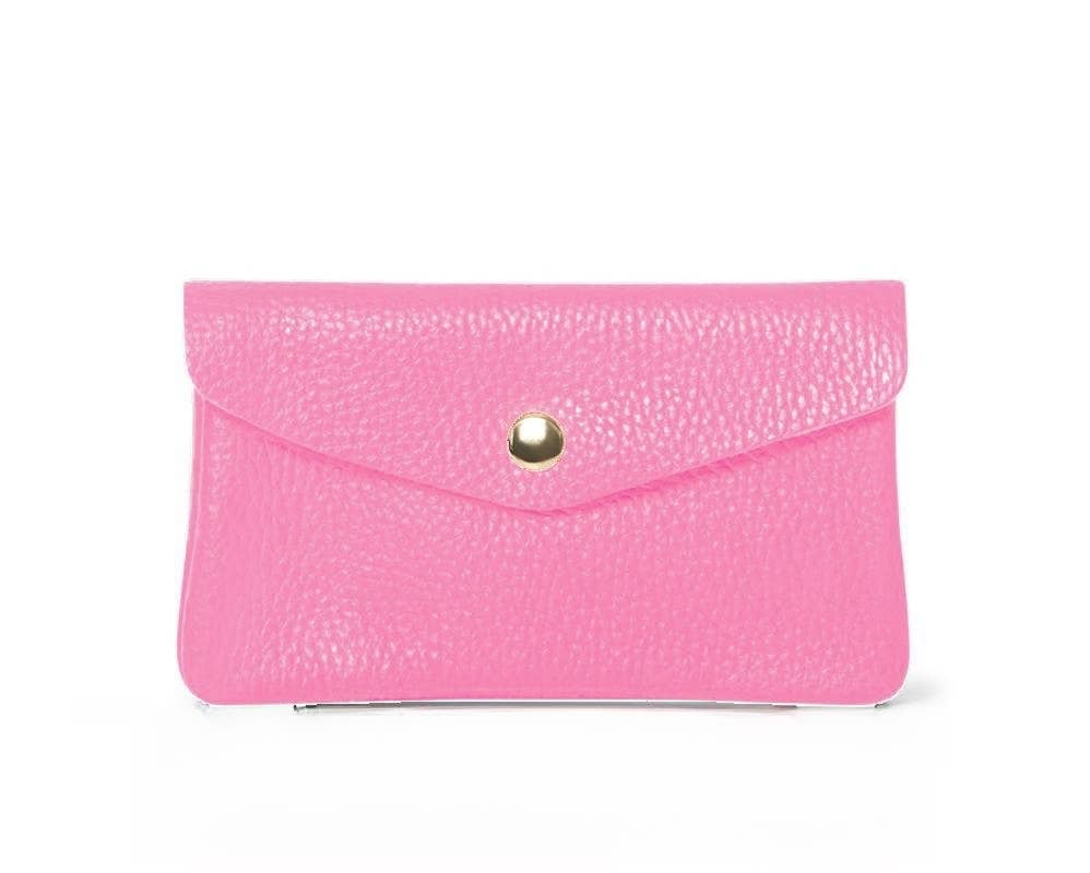 Large Italian Leather Coin Purse