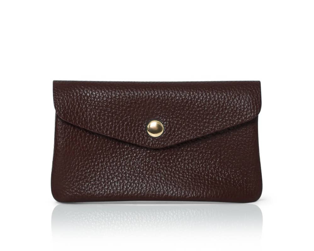 Large Leather Coin Purse