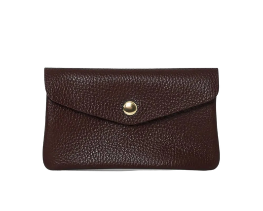 Large Leather Coin Purse