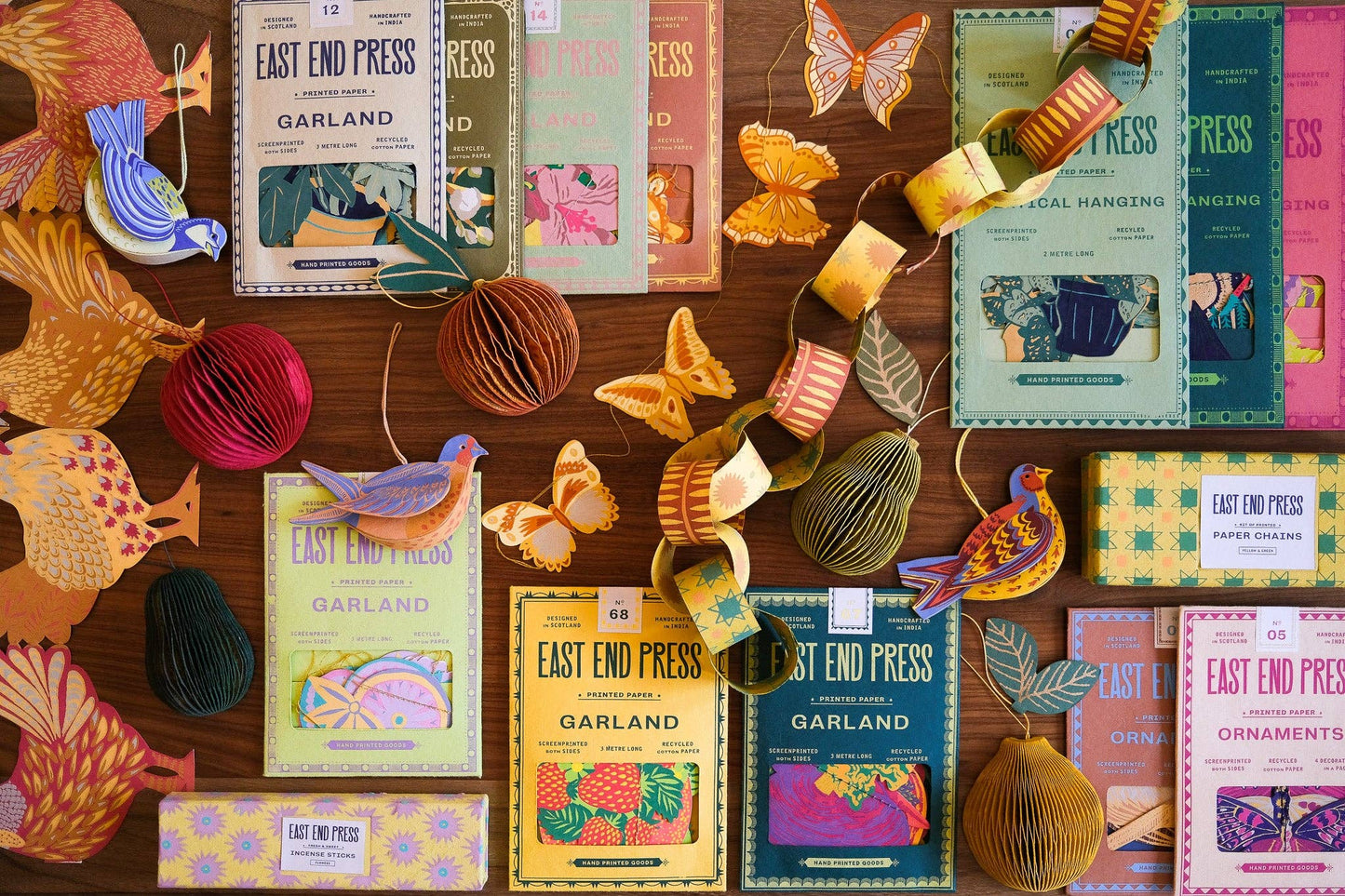 Summer Fruit Paper Garland