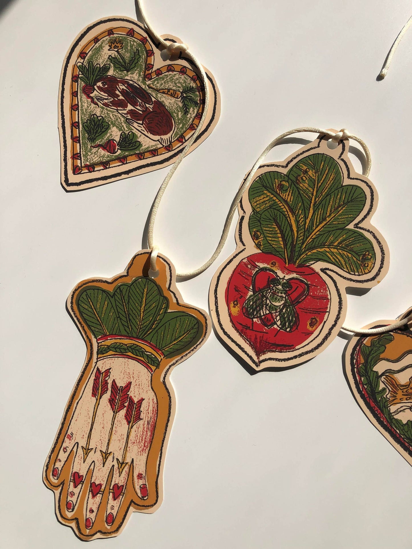 Paper Garland - Rabbit & Radish