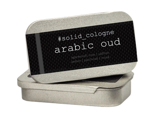 Solid Cologne with Beeswax & Shea Butter