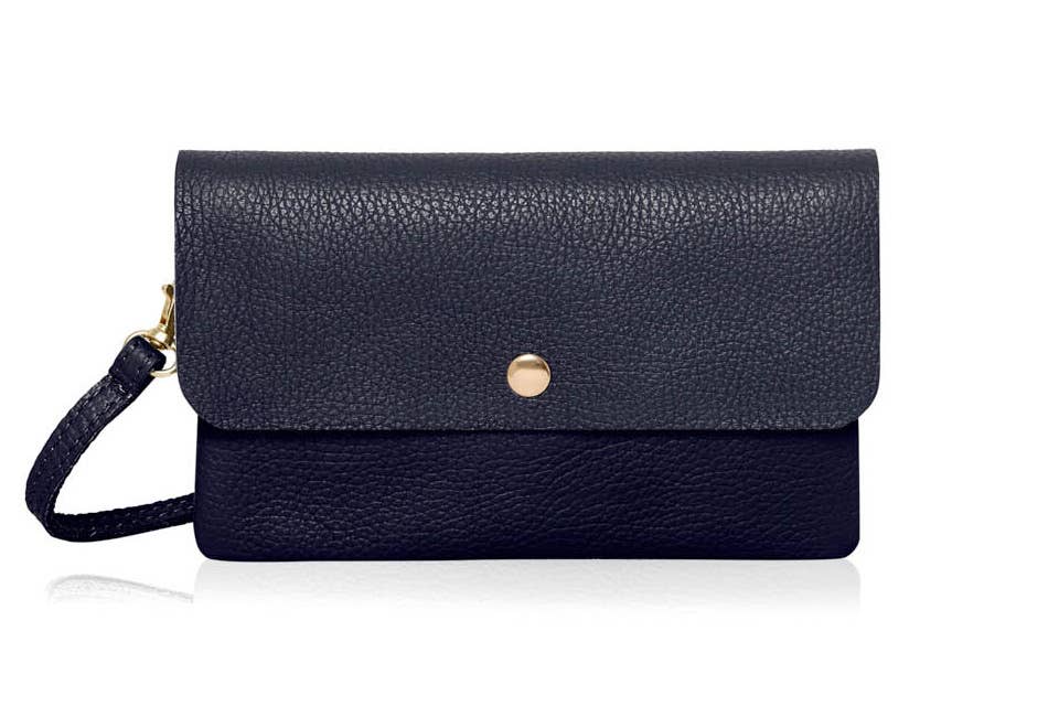 Italian Leather Crossbody Bag