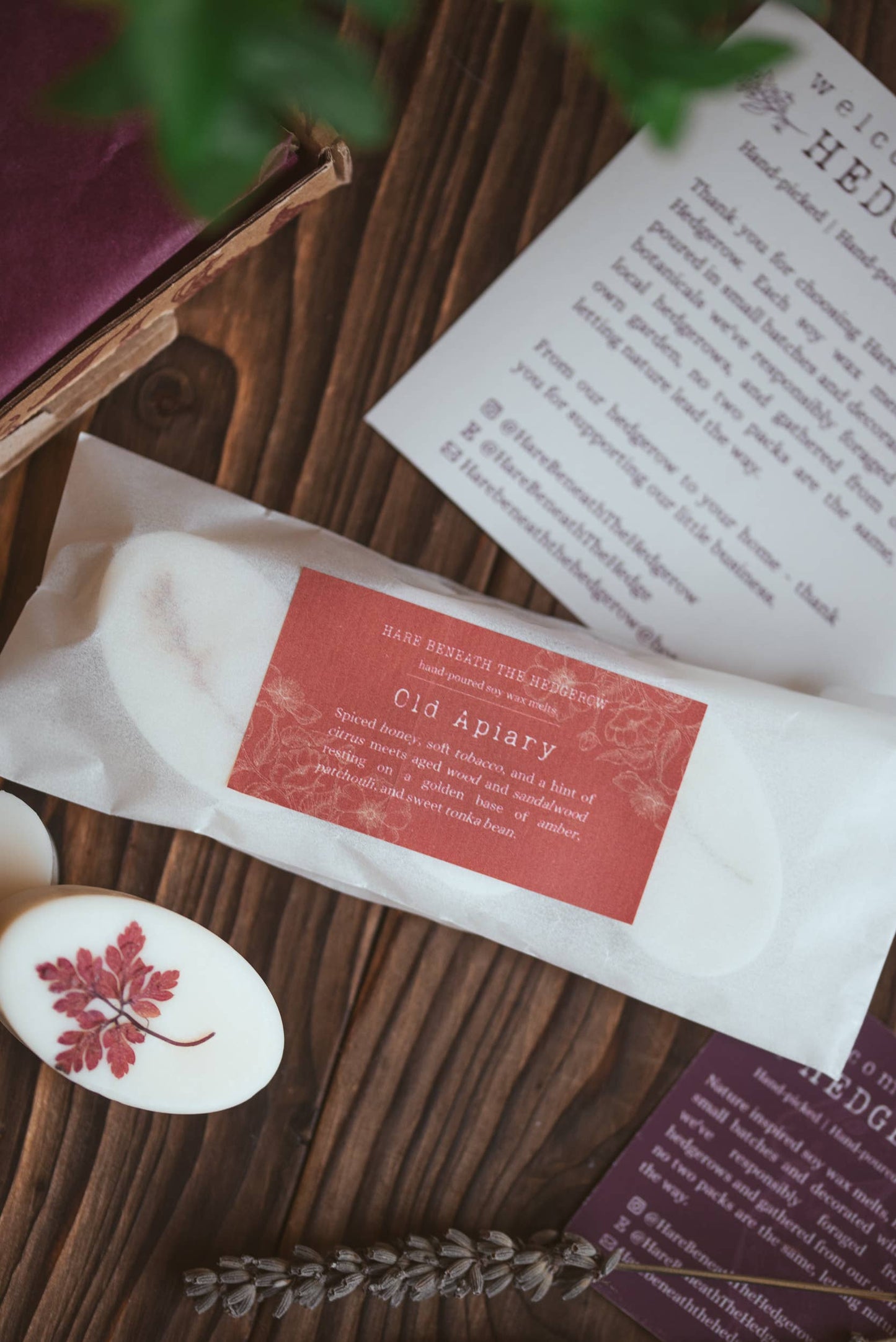 "Old Apiary" Botanical Wax Melts