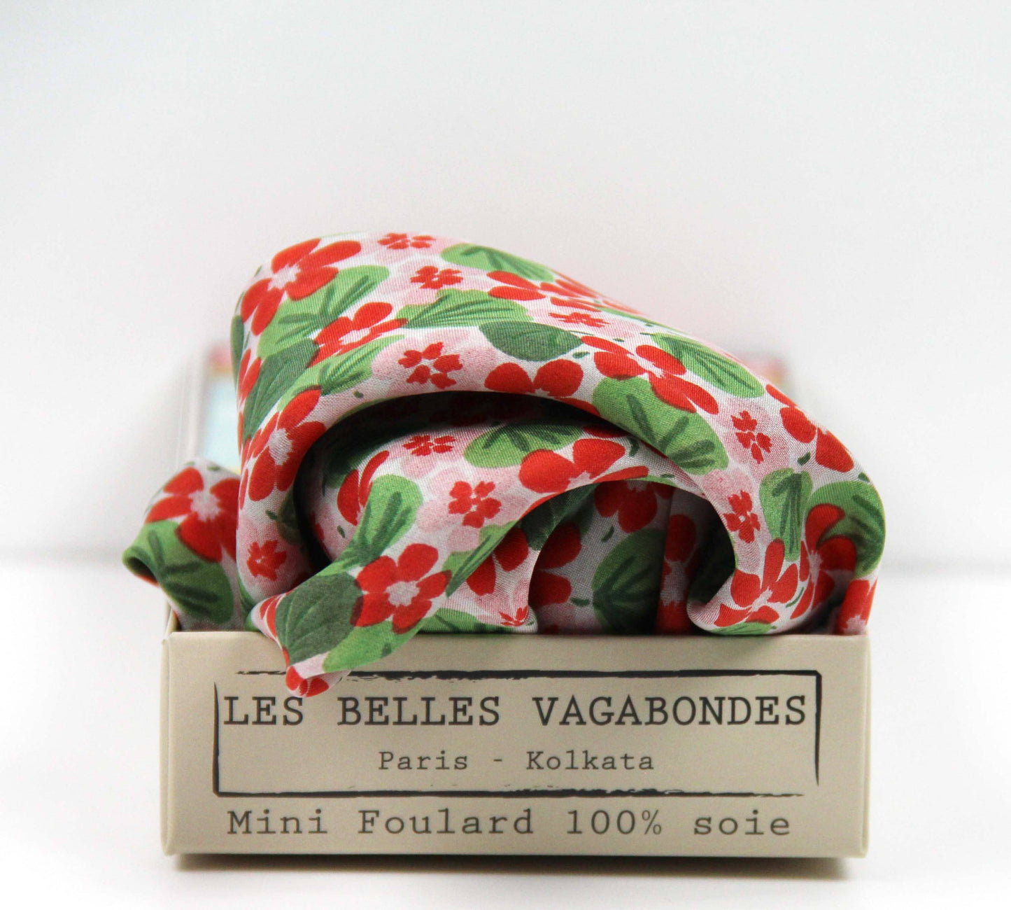 Mini Orange Sakura Nasturtium Scarf