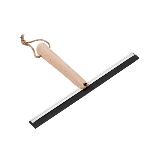 Eco Living plastic-free wooden squeegee with silicone blade