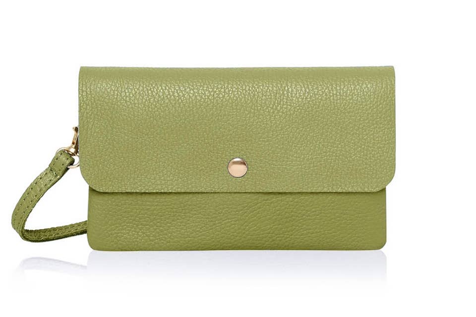 Italian Leather Crossbody Bag