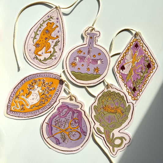 Paper Garland -Magpie Mouse Magic