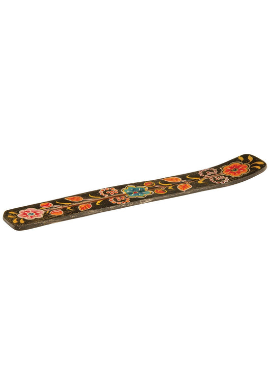 Hand Painted Wooden Incense Holder