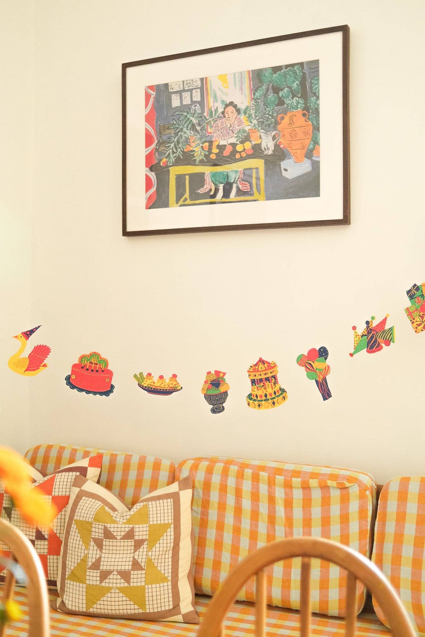 Birthday Party Paper Garland