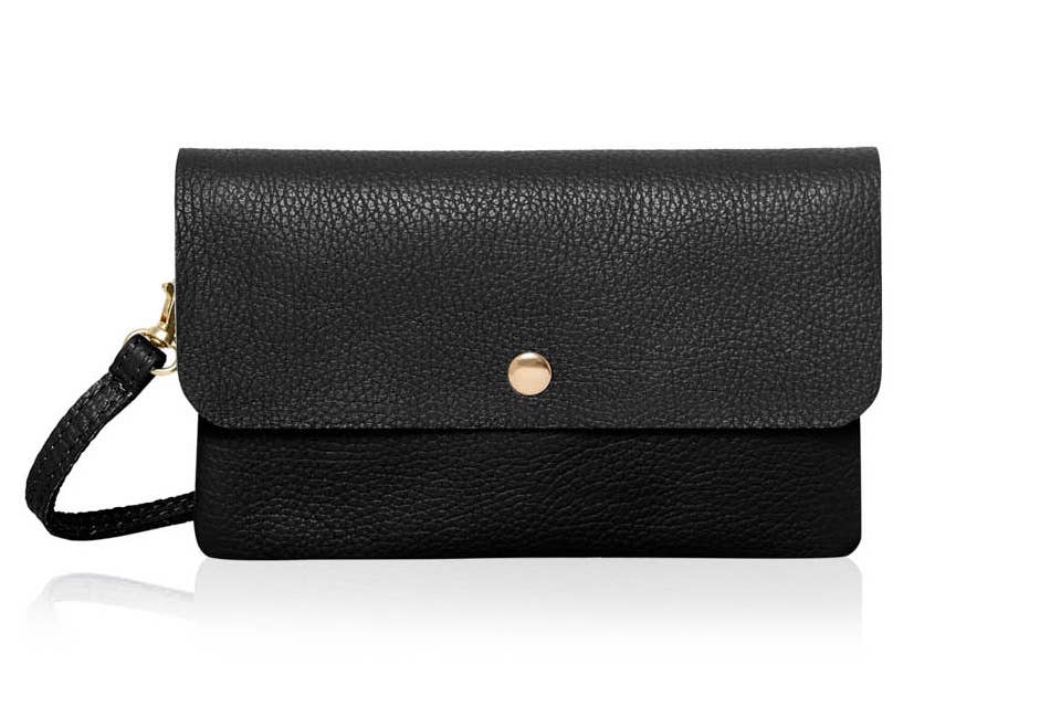 Italian Leather Crossbody Bag