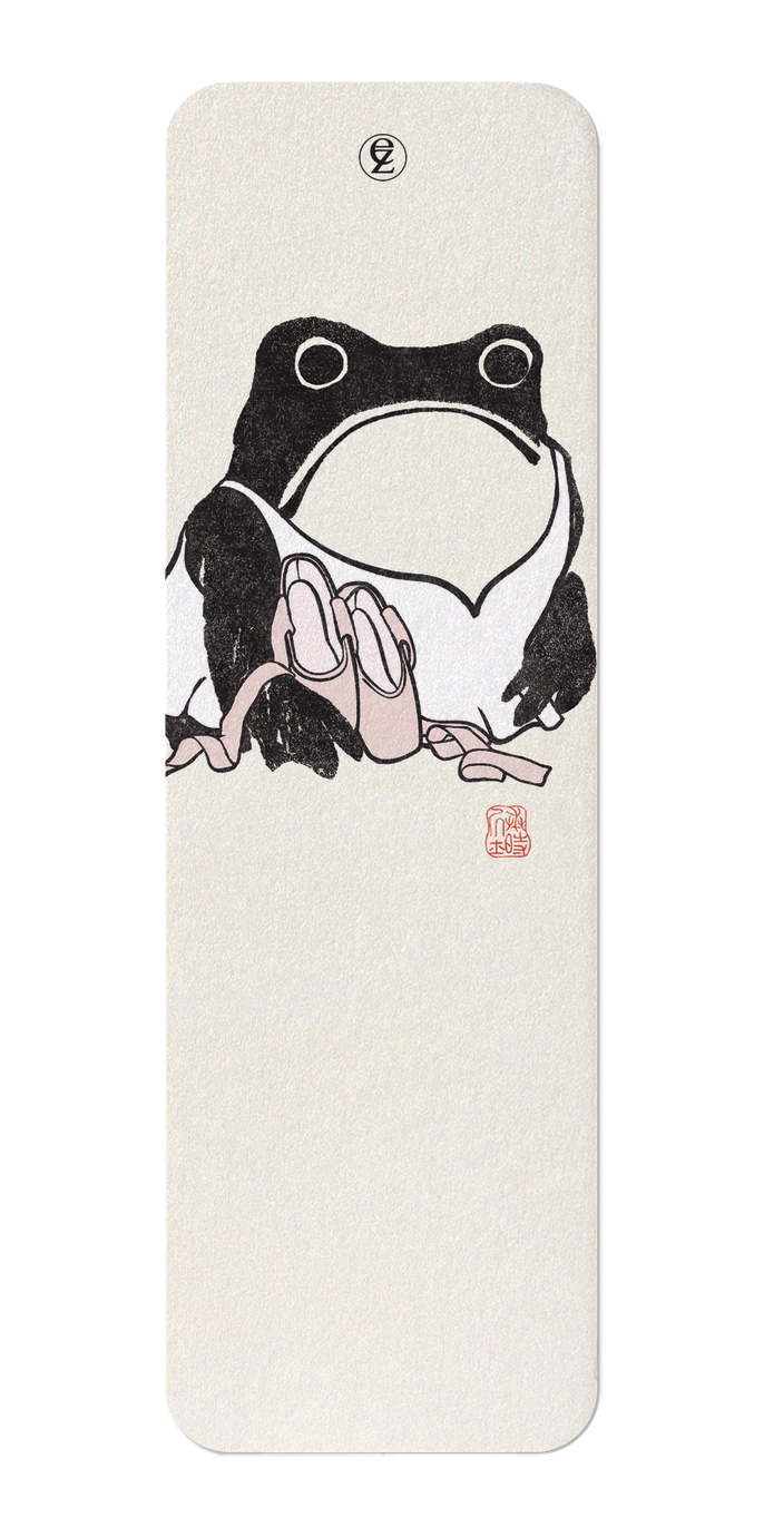 Ballet Hoji  Frog Bookmark