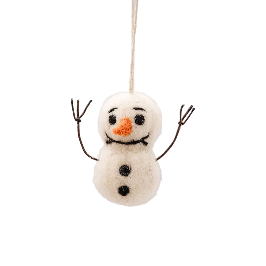Felt Snowman Tree Decoration