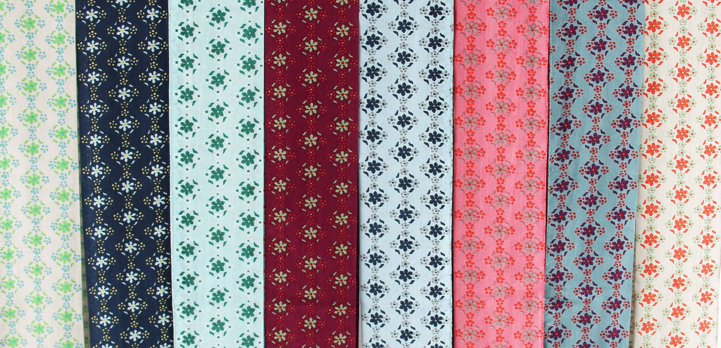Nicky Bordeaux Skinny Silk Scarf