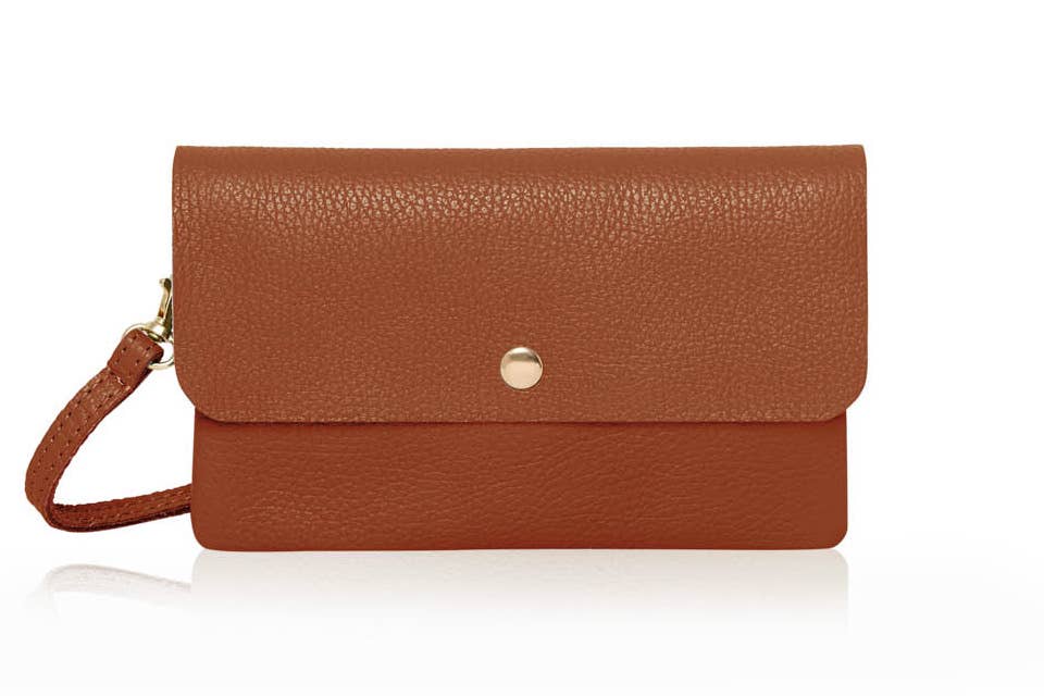 Italian Leather Crossbody Bag