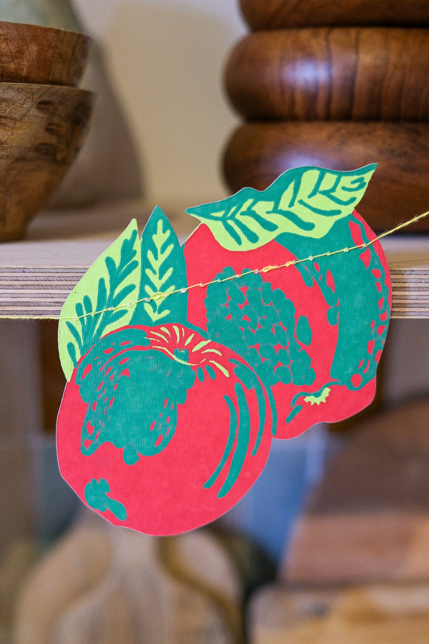 Summer Fruit Paper Garland