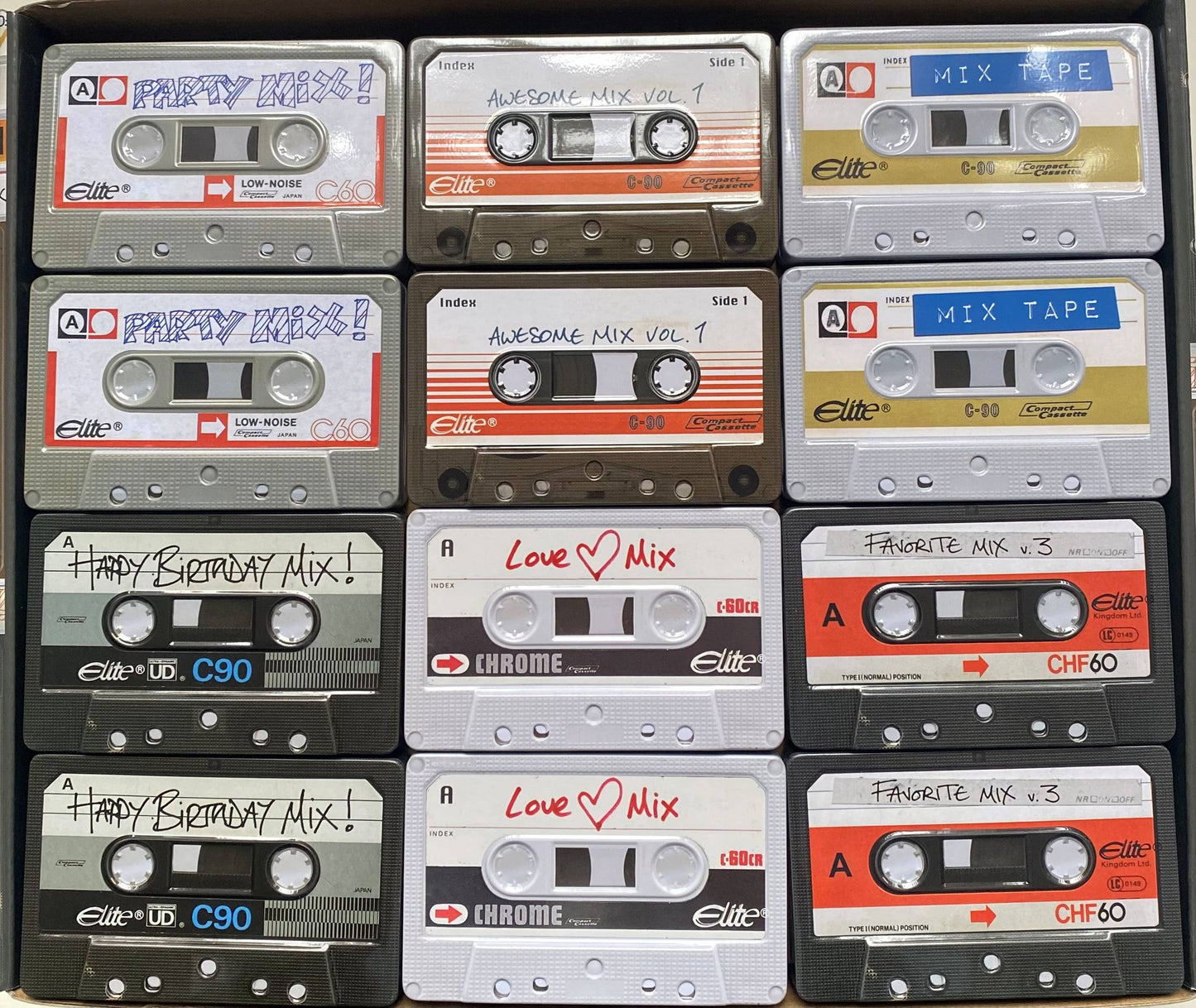 Retro Cassette Tape Tin (Fruit Drops)