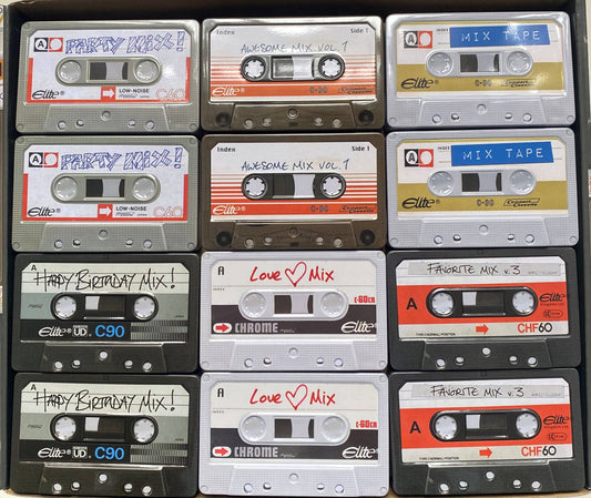 Retro Cassette Tape Tin (Fruit Drops)