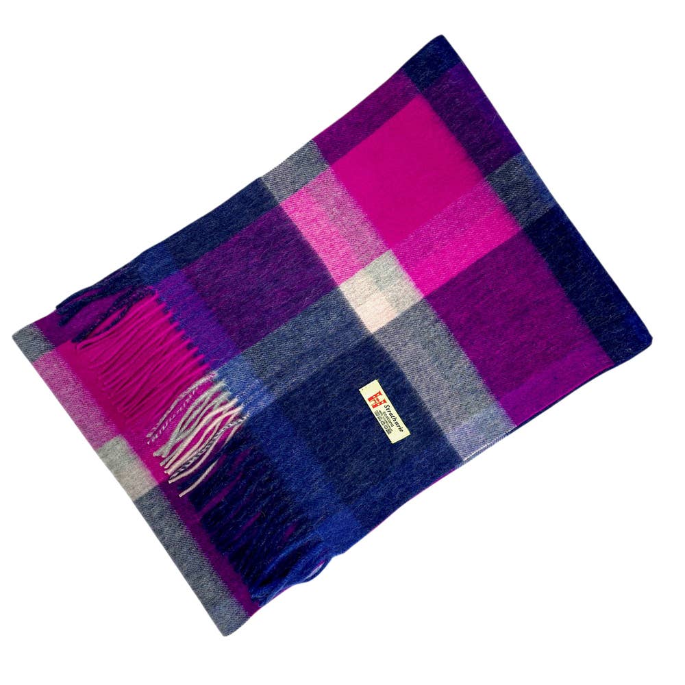 Strathurie Lambswool Plaid Scarf (+ Styles)