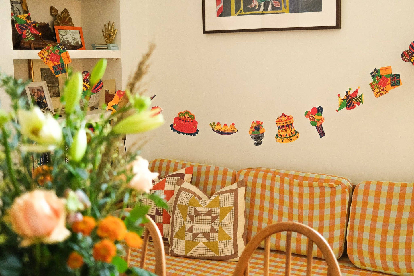 Birthday Party Paper Garland