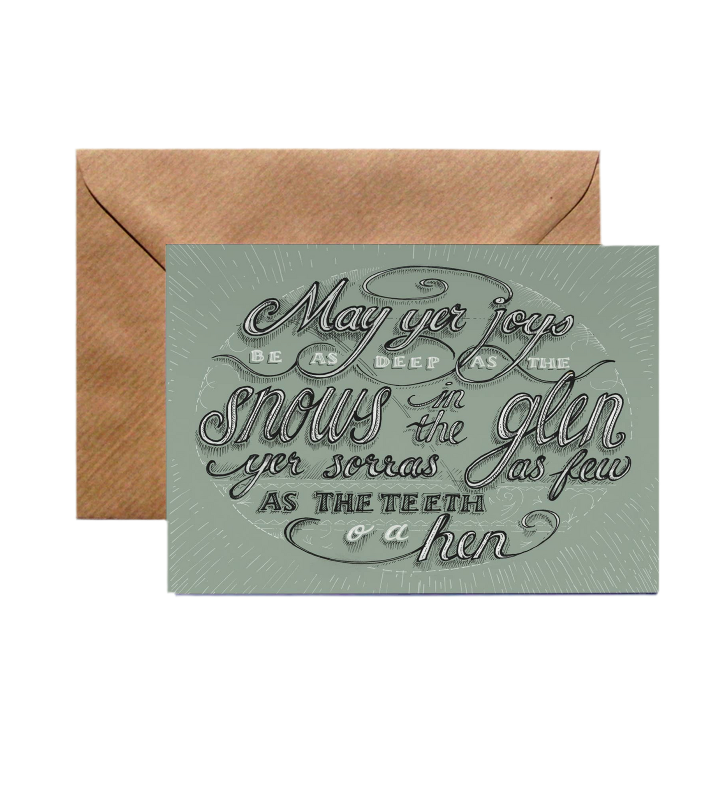 Scottish Wedding Card