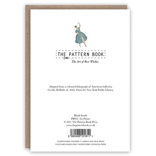 ‘En Pointe’ Ballet Greetings Card