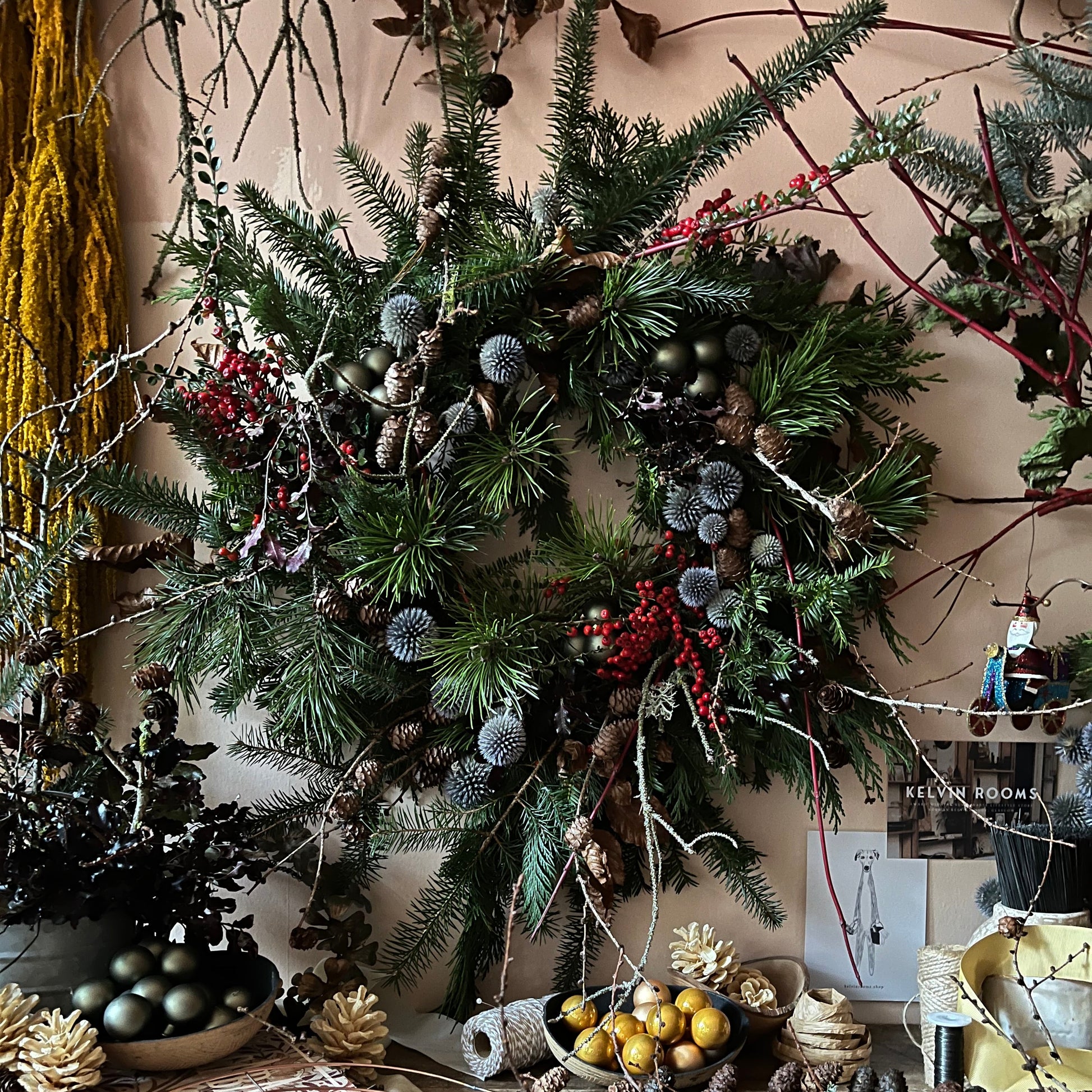 Luxury Wreath Workshop Glasgow