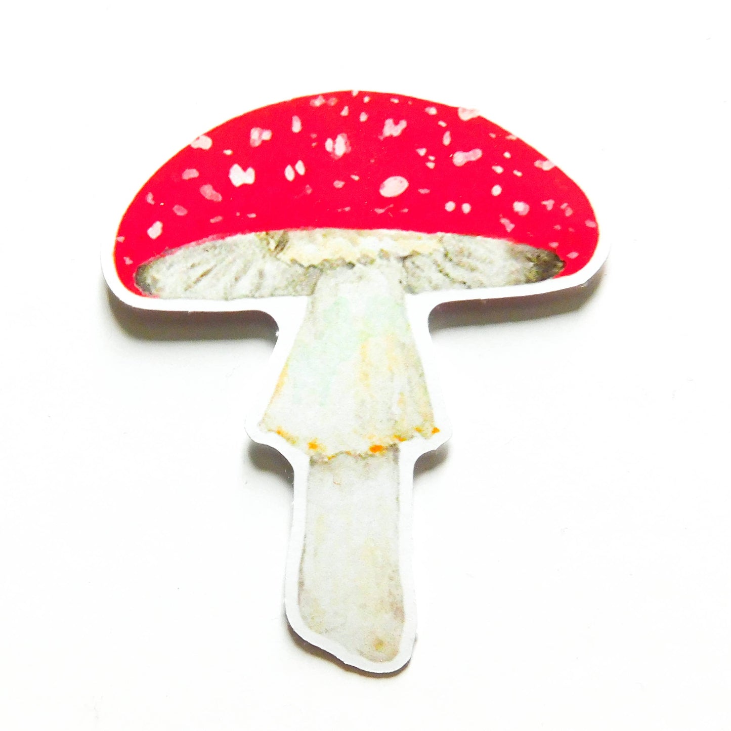 Fungi Fly Agaric Mushroom Eco Paper Sticker