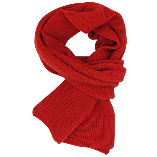 Ribbed Lambswool Scarf (3 colours)