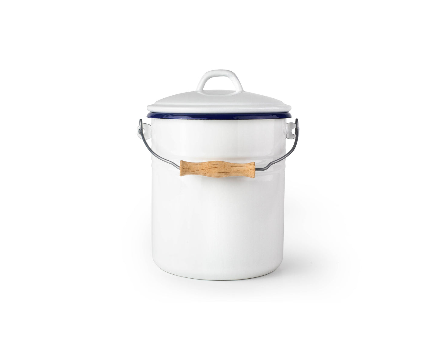 White Kitchen Compost Bin