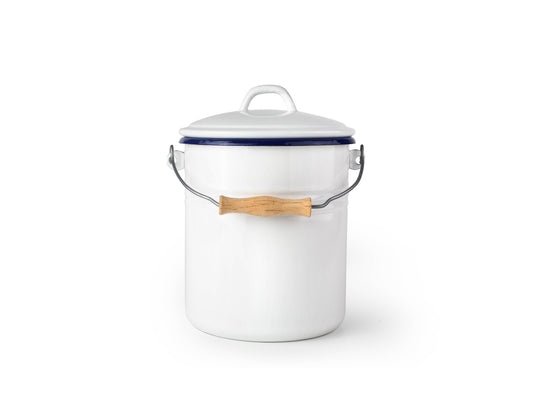 White Kitchen Compost Bin