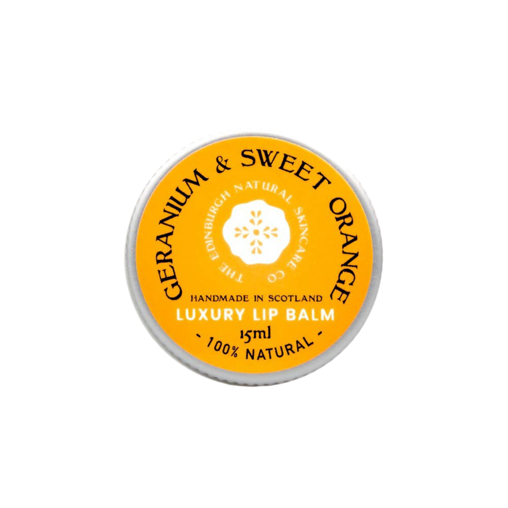Geranium & Sweet Orange Luxury Lip Balm