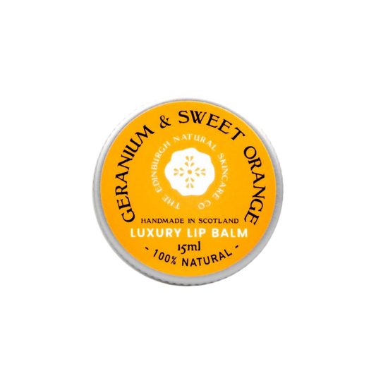 Geranium & Sweet Orange Luxury Lip Balm