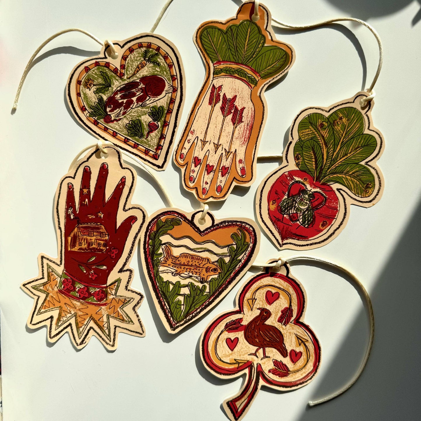 Paper Garland - Rabbit & Radish