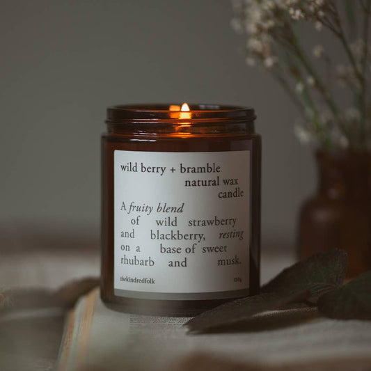 Wild Berry + Bramble Candle - Kindred Folk