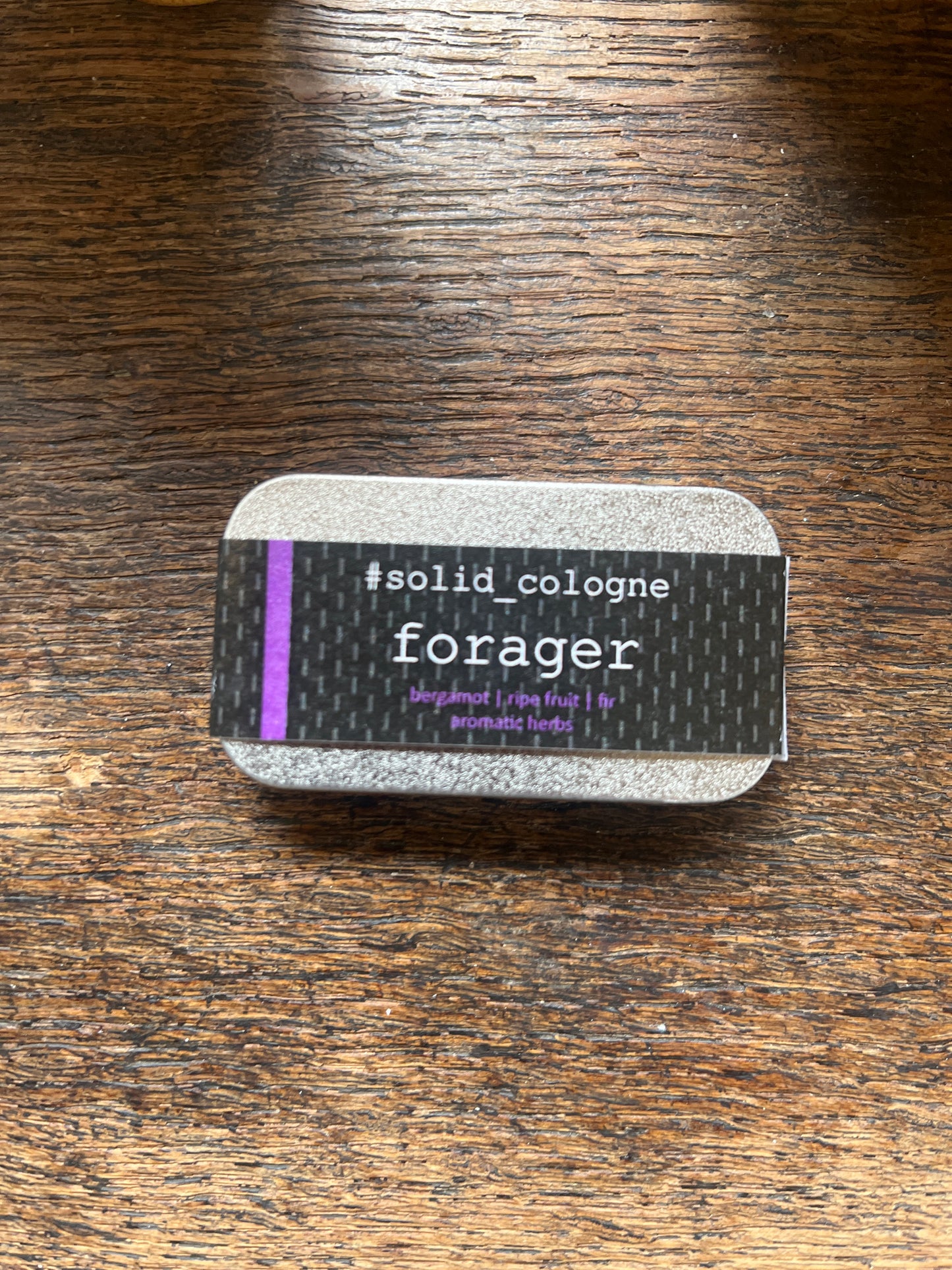 Solid Cologne with Beeswax & Shea Butter