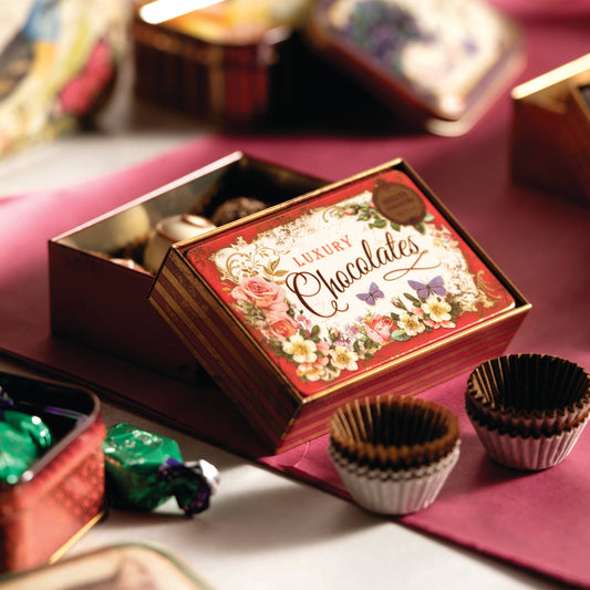 Nostalgic Tin of Chocolates