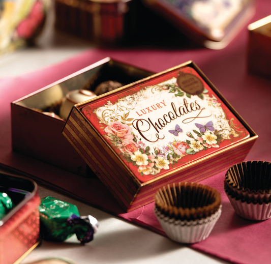 Nostalgic Tin of Chocolates