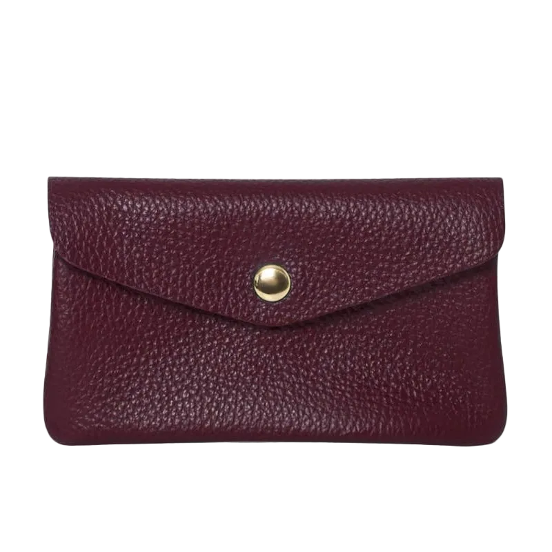 Large Leather Coin Purse