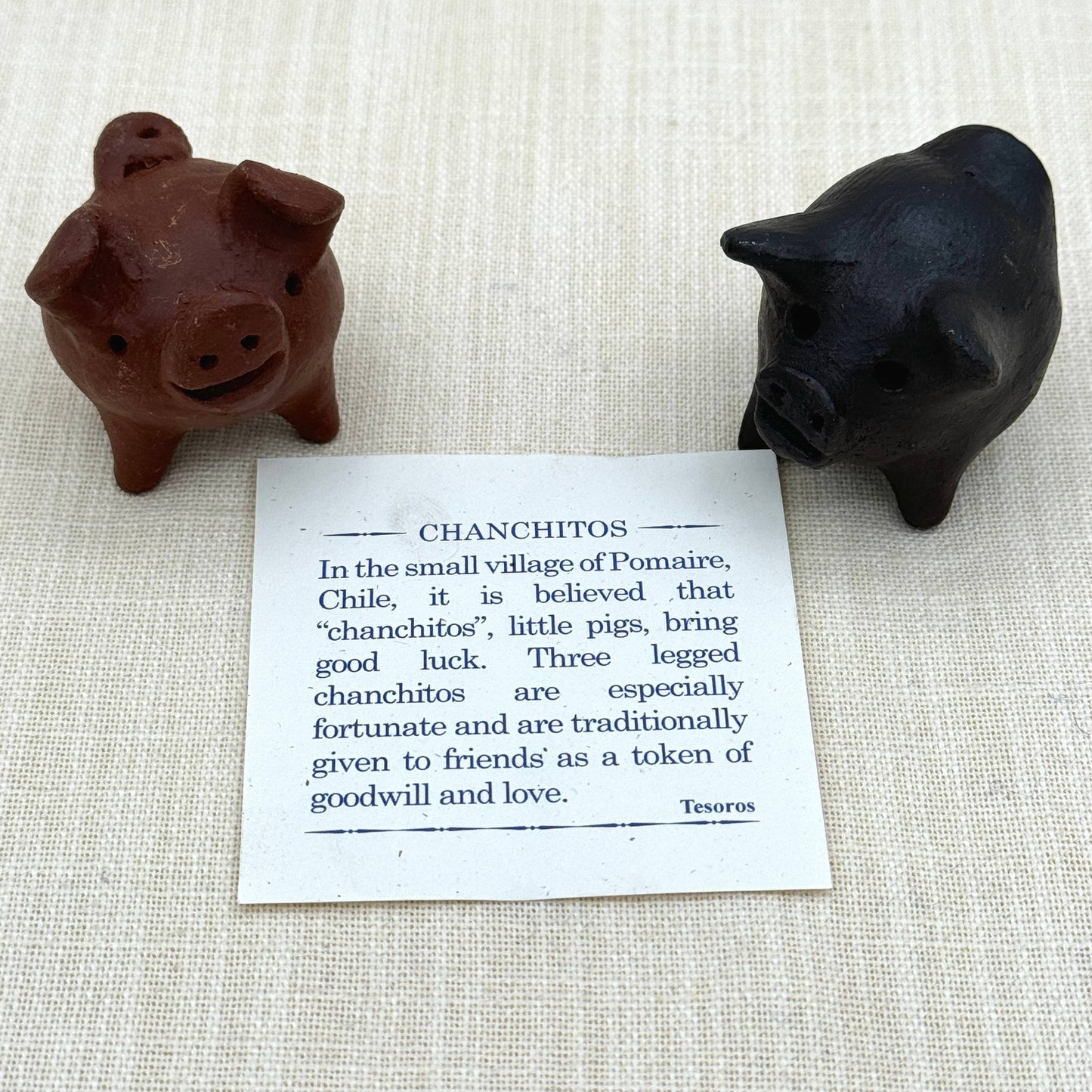 Good Luck 3 Leg Pig, Chanchito, Chile