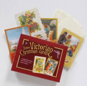 vintage, victorian style greetings card pack