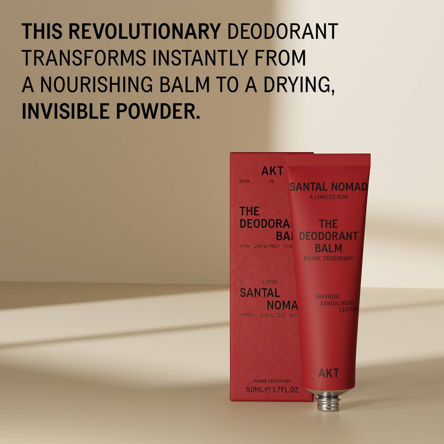 Akt Deodorant Balm - Santal Nomad