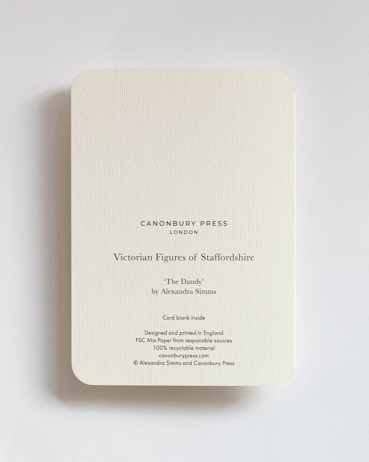 The Gentleman Greetings Card