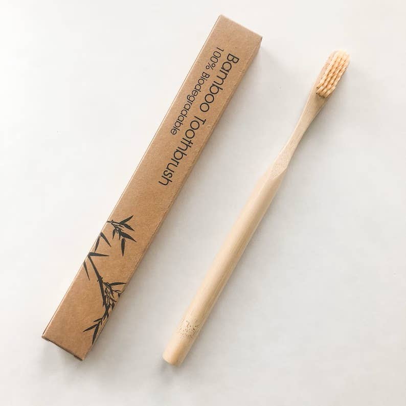 biodegradable bamboo toothbrush 