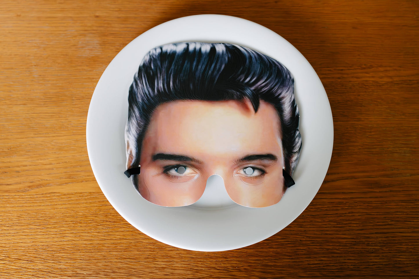Elvis Presley paper party mask