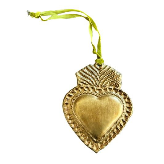Sacred Heart Small Milagros Hanging Ornament